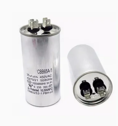 High Quality Capacitors CBB65 450V 35UF SH Capacitor Dual Run Capacitor For Air Conditioner Parts