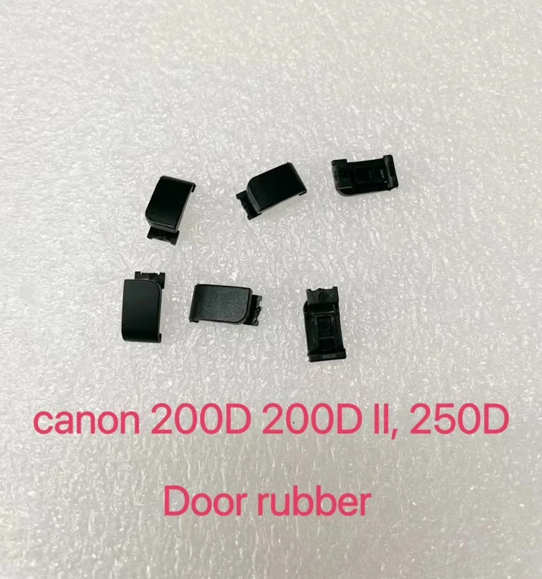 1 sztuk nowy pokrywa klapki baterii Port dolna podstawa gumowa do Canon 200D 200DII 250D część naprawcza aparatu