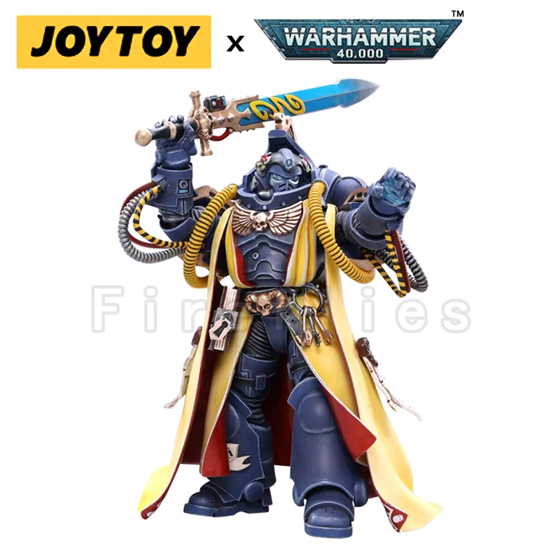1/18 JOYTOY Actionfigur 40K Space Marines Ultramarines Primaris Librarian Anime Collection Modellspielzeug