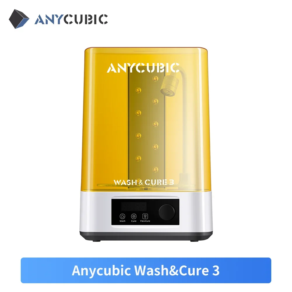 

ANYCUBIC Wash & Cure 3 Newest Uparaded Volume 2 in 1 Wash and Cure Station for Anycubic Photon Mono 4K 2 LCD SLA DLP 3D Printer