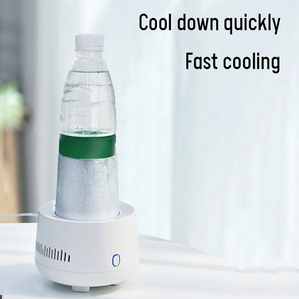 USB Refrigerator Beverage Fast Cooler Cup Beer Bottle Can Water Soda Drinks Cooling Mug Ice Car Home Refrigeration Cup