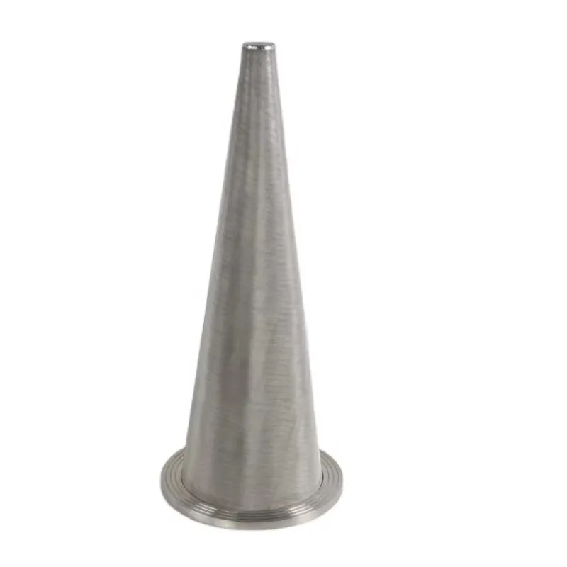 

New Stainless Steel Pipeline Cone Strainers Conical Temporary Strainer with Filter Element