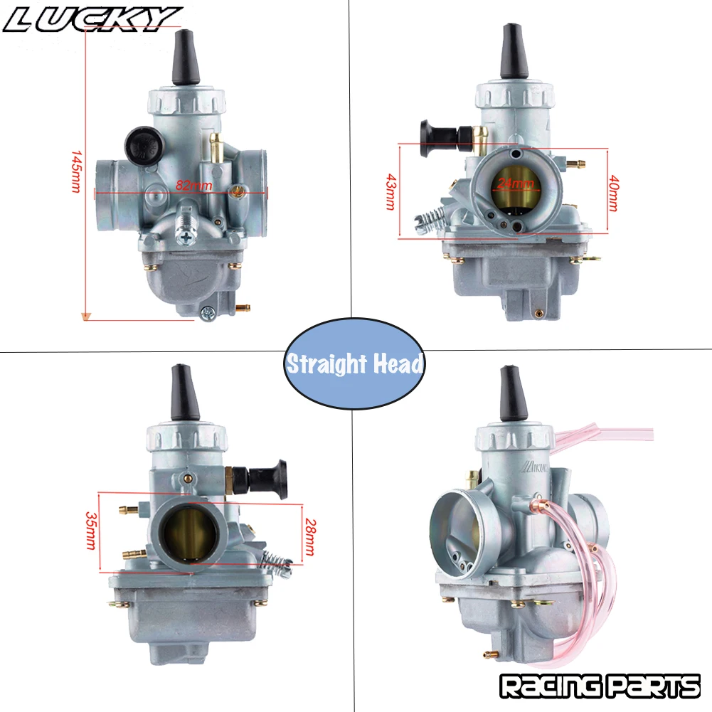 28mm Carburetor Carb For Yamaha DT125 RX125 DT RX RT 100 125 125LC 125MX MX100 MX175 TZR125 2-Stroke For Mikuni VM24 Motorcycle