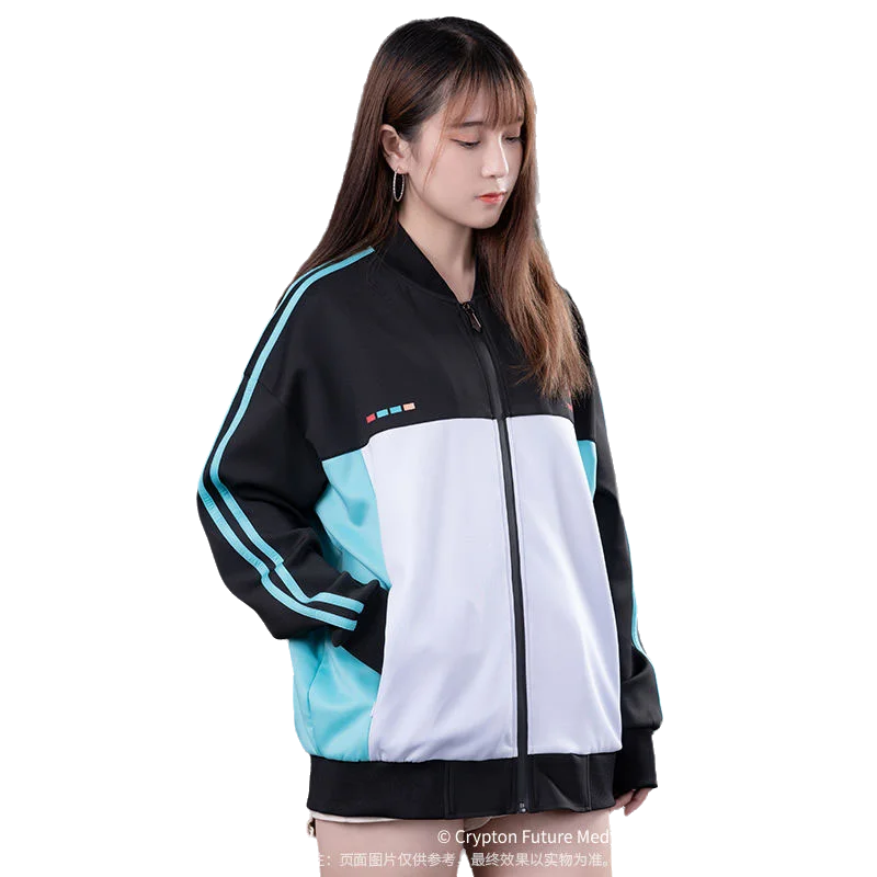 Hatsune Miku Esports Heart Jacket Animation Peripheral Loose Casual Comfortable Versatile Large Size Men\'s Women\'s Jacket