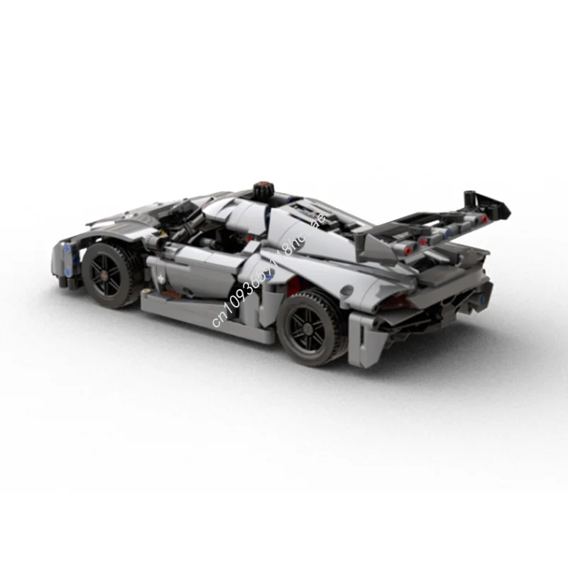 51pcs MOC Jesko Attack Mod Technical Model Building Blocks Assemble DIY Christmas Gifts Creative Toys Idea Education