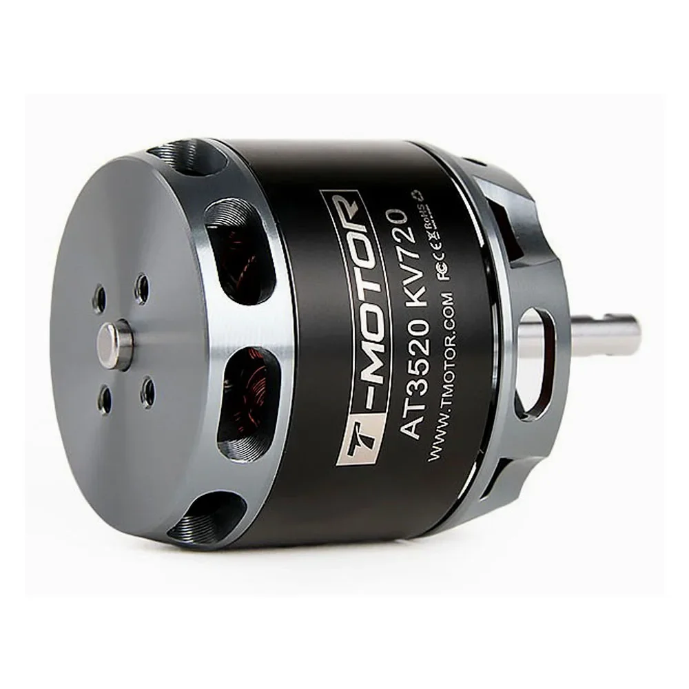 T-MOTOR AT3520 Long Shaft KV550 KV720 KV850 Brushless Motor For Long Palette Drones Fixed Wing UAV