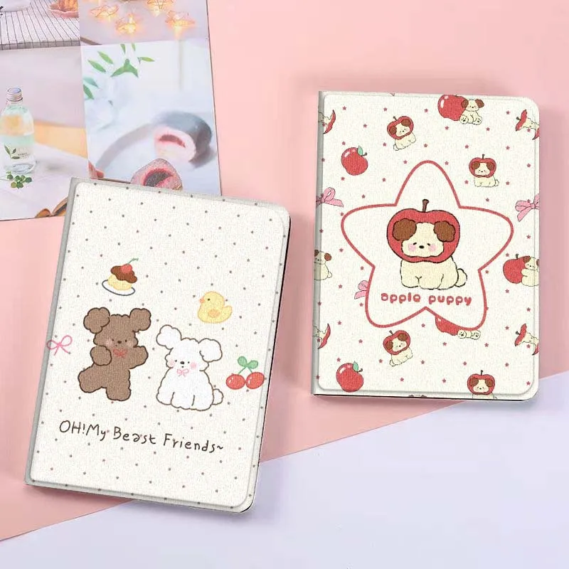 

Animal Cartoon Polka Pattern For Xiaomi Mi Redmi Poco Pad 2 4 5 7S 6S 6 7 8 Max Plus Ultra SE Pro K 2025 Tablet Case