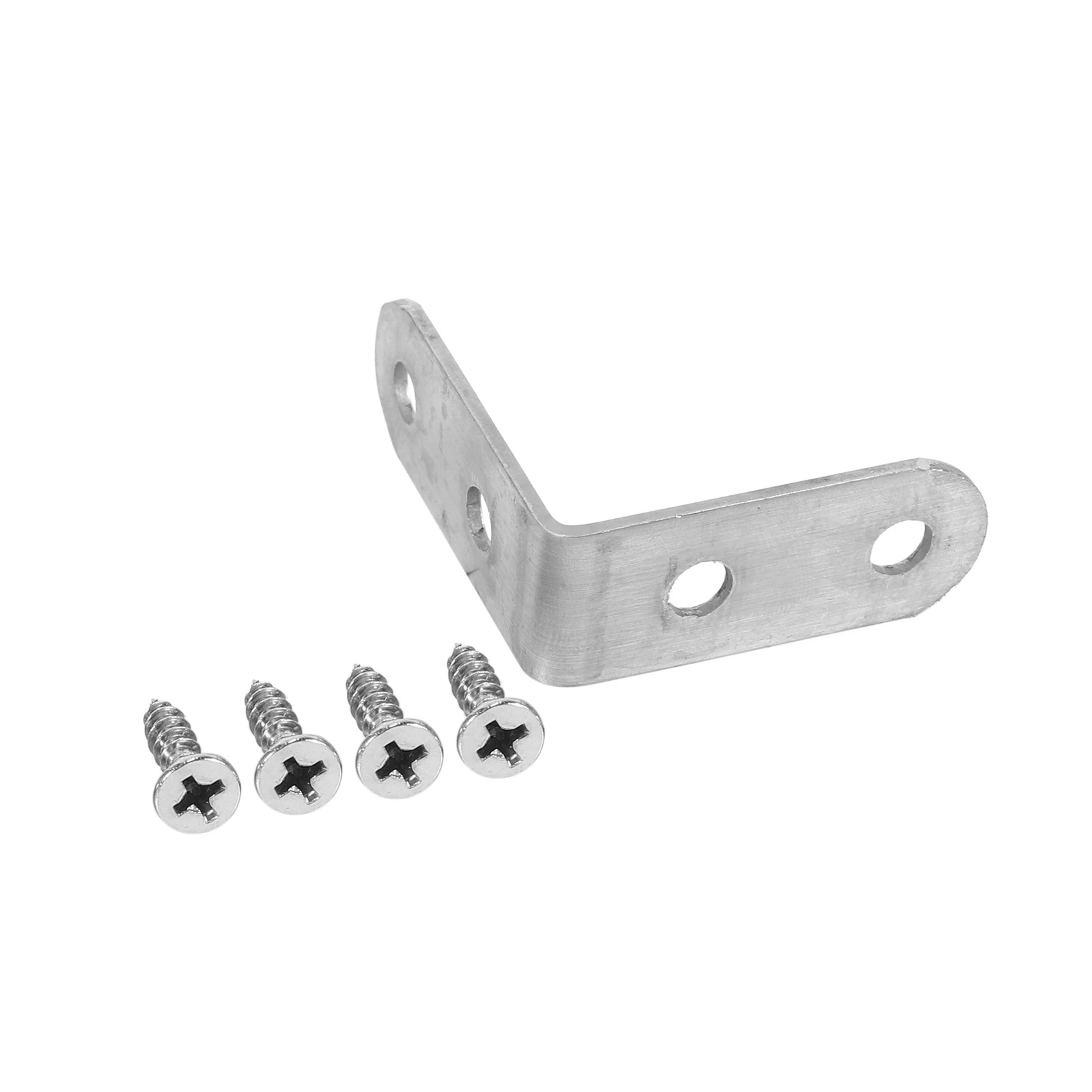AB11-48 Pieces Stainless Steel Corner Braces (1.57 X 1.57 Inch,40 X 40 Mm) Joint Right Angle Bracket Fastener L Shaped