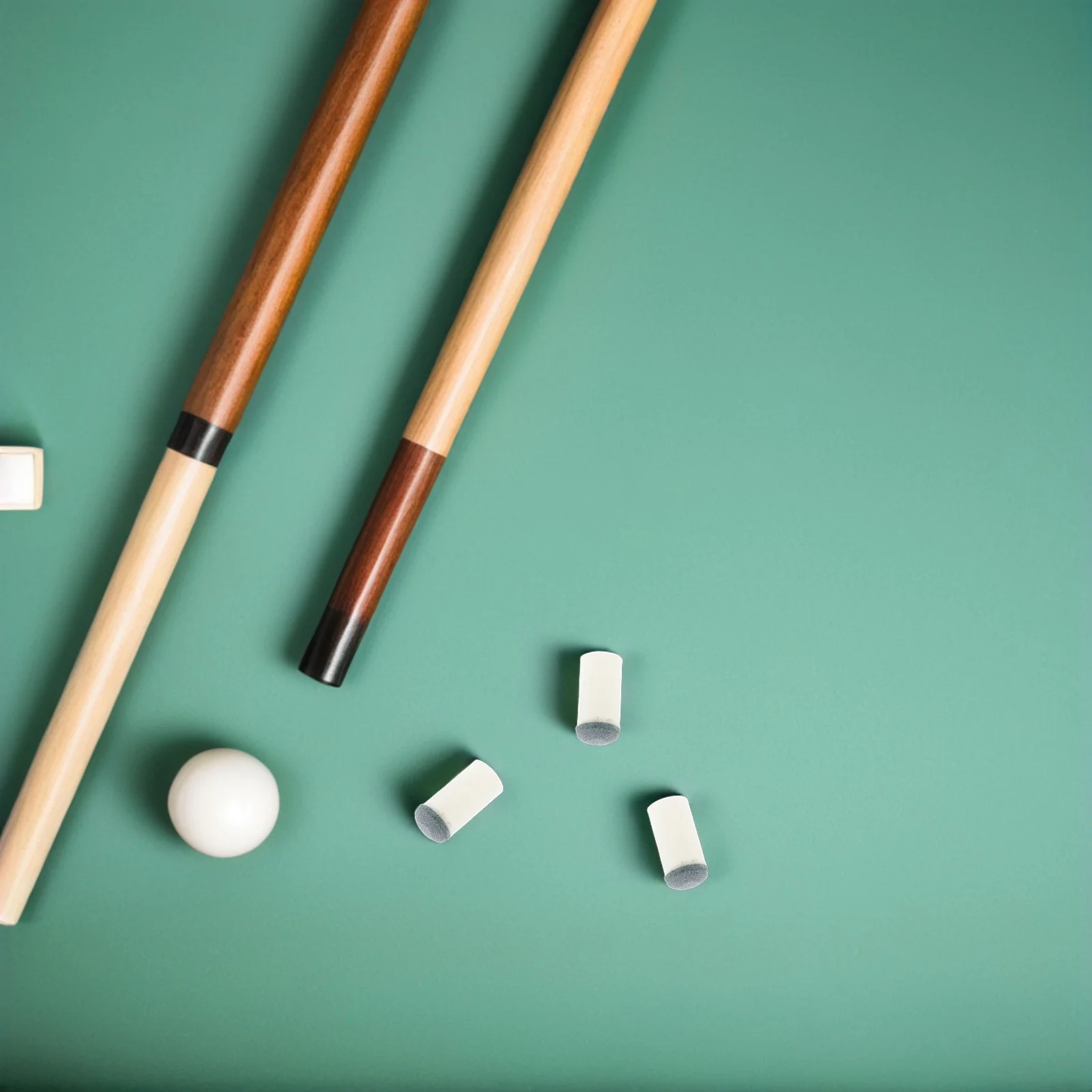 

10pcs Billiard Cue Tips 12Mm Slip On Replacement Kit Professional Pool Stick Accessories Billiard Cues Tips Replacement Pool Cue