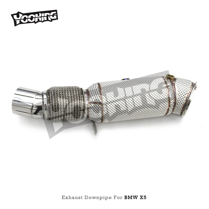 

Yooking Downpipe For BMW X5 3.0T 2014-2016 Stainless Steel Exhaust Pipes