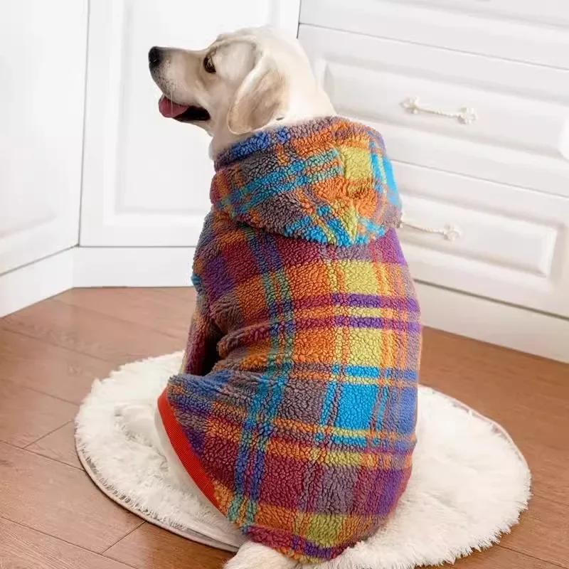 

Winter Large Pet Apparel Hoodie Coat Big Dog Clothes Border Collie Labrador Golden Retriever Samoyed Husky Weimaraner Clothing