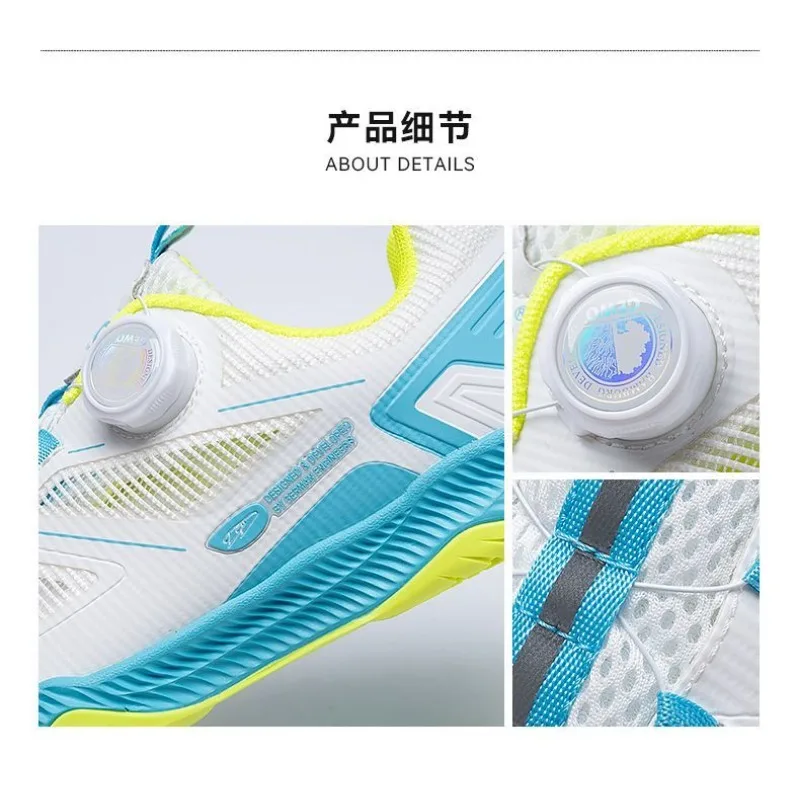 

Оригинальная брендовая удобная дышащая профессиональная обувь для настольного тенниса, высококачественная носимая спортивная обувь для бадминтона, домашняя обувь для корта