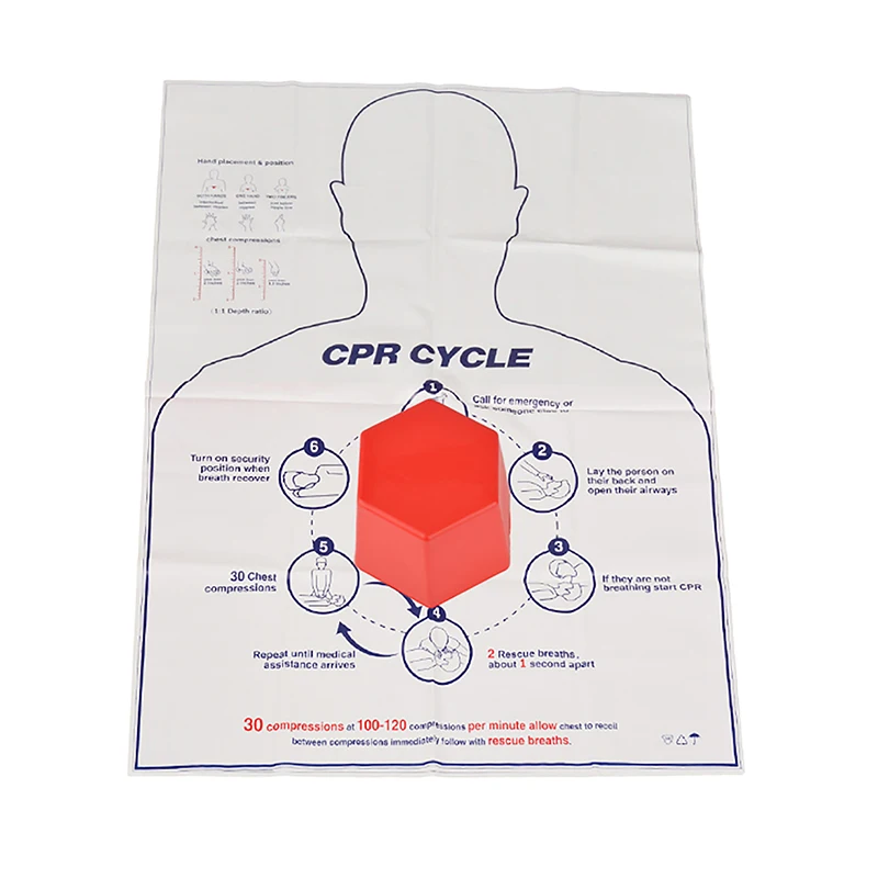 نموذج مانيكين صغير على شكل مسدس للإسعافات الأولية للتدريب على الإنقاذ ، أداة تعليمية طبية ، دمية للجسم ، تمريض CPR #3