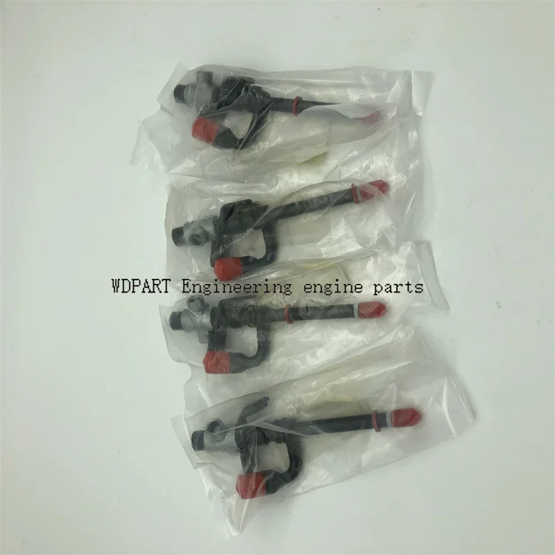 4pcs RE531436 Pencil Fuel Injector RE507766 38416 SE501103 for John Deere 4045D 6068T