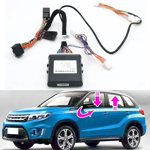 Imagen 1 del producto Cierre automático de ventana LHD + módulo extendido plegable de espejo para Suzuki Vitara/Baleno 2016-2023 Swift 2018- 2023 Ciaz Eritiga