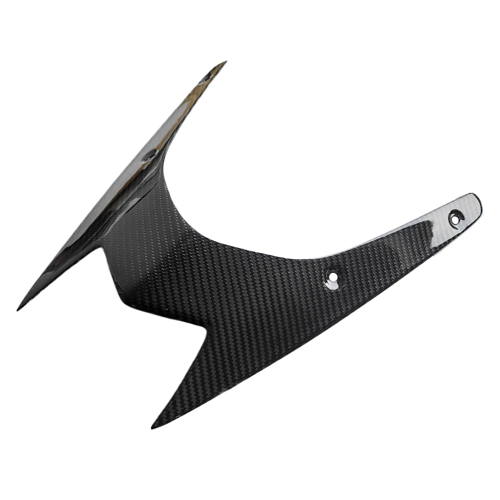 Carbon Fiber Motorcycle Front Fairing Windshield Trim for Kawasaki ZX-10R ZX-10RR 2021-2026 2