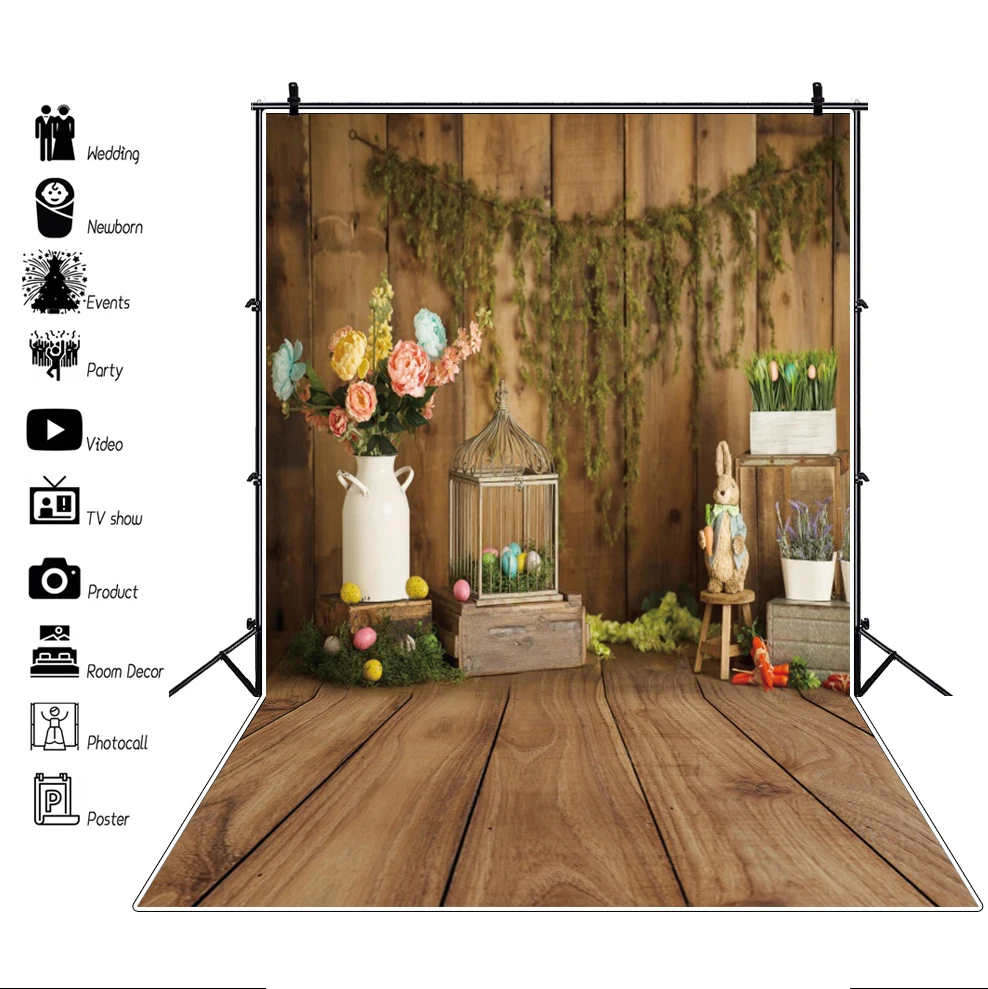 عيد الفصح سعيد التصوير خلفية الربيع الزهور الخضراء الحديقة الملونة البيض الأطفال صورة حفلة صور خلفية ملصق