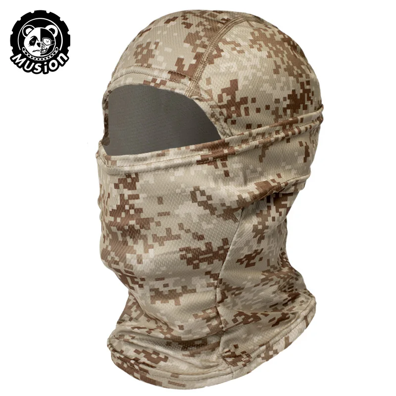 Musion Cycling Vollgesichtsmaske Sonnenschutz Fahrrad Sturmhaube Staubdicht Sarung Muka Rider Toping Muka Kopfbedeckung für Outdoor Rid