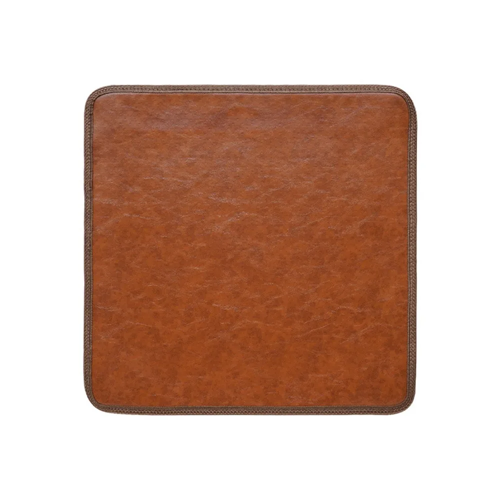 40×40cm/45×45cm PU Leather Seat Cushion Waterproof High Resilience Dining Chair Cushion Breathable Memory Foam Seat Cushion Pad