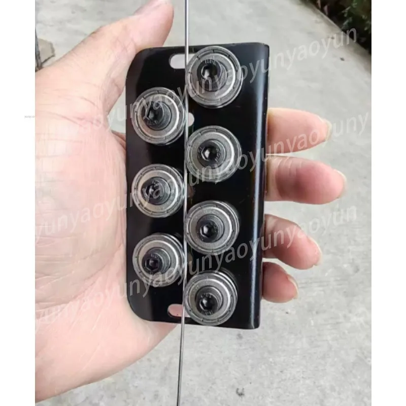 Seven-wheel Straightener Suitable for Bird Motorcycle Keychain Cable Copper Wire Stainless Steel Iron Wire