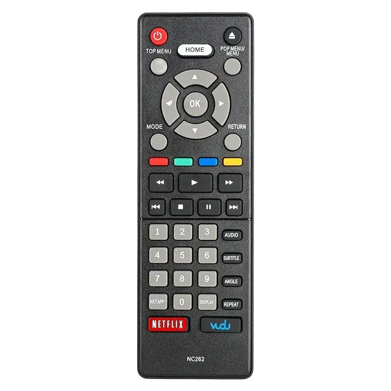 

NC262 For Magnavox Remote Control Replacement With Netflix VUDU Buttons, For Magnavox Blu-Ray BP5320/F7 MBP5320F MBP5320