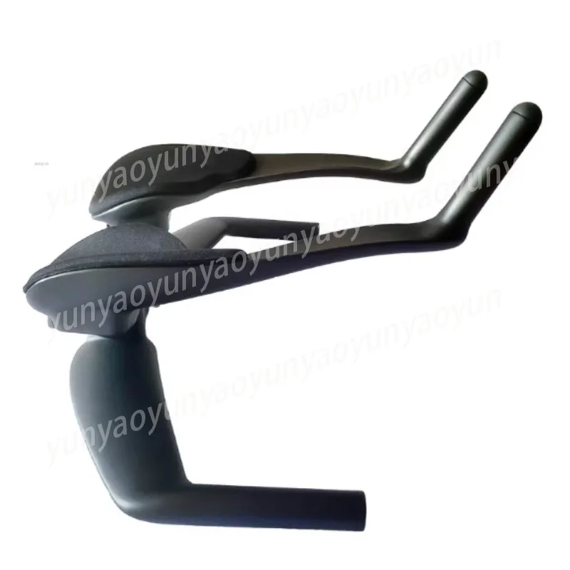 Road Bike Carbon Fiber Aero Extensions Bar, Lightweight Racing Drop Bars for Track and Fixie Bike