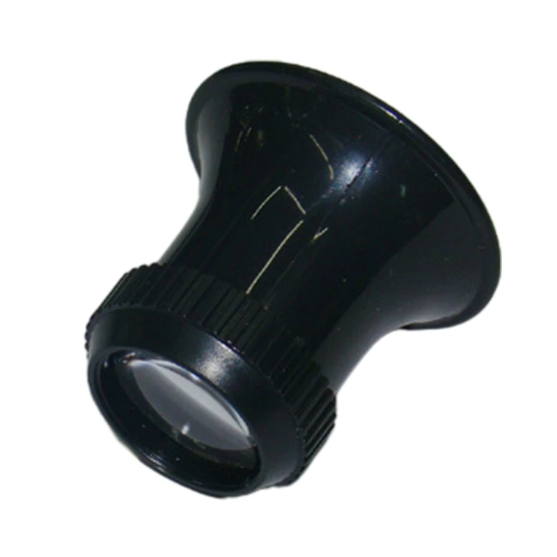 Magnifying Glass 10X Eye Loupe Monocular Magnifier Watch Repairing Magnifying Lens for Coin Stamp Inspection Science