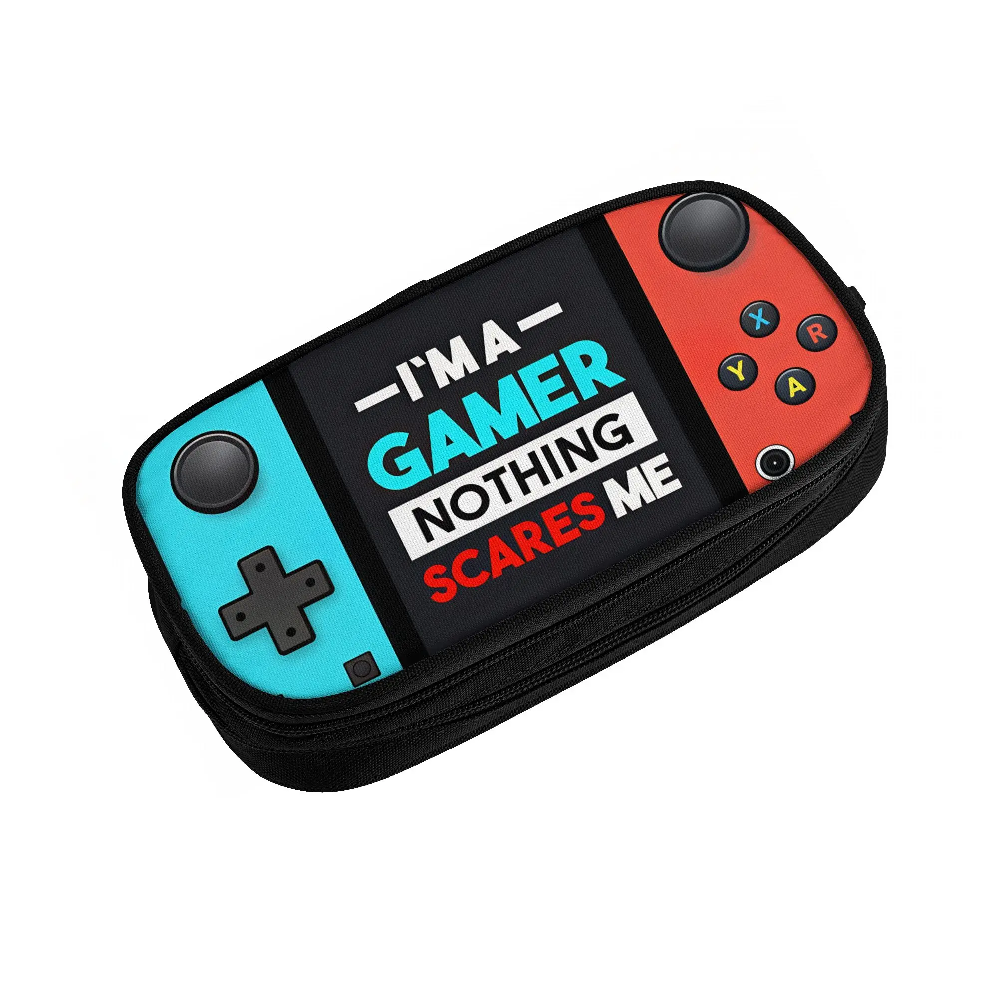 GamePad Games Console Cartoon Kawaii Pencil Cases Girls Boys Big Capacity  Pencil Pouch Students Stationery