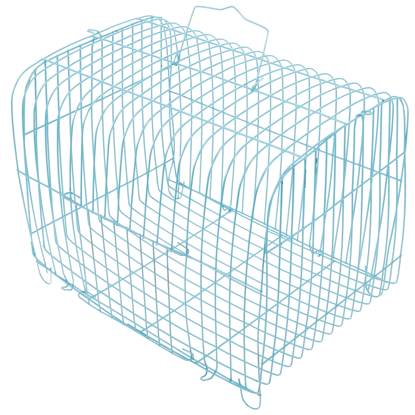 

Birds Cage Parakeet Travel Wire Cage Portable Bird Cage Metal Bird Carrier Hideaway Shelter Cage Parrot Bird Cage Net