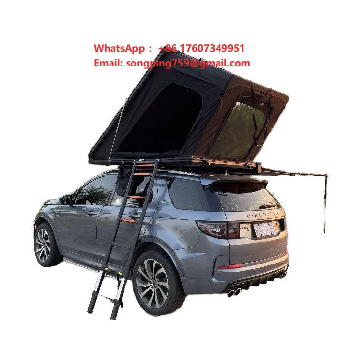 QT LLT-8 Aluminum Honeycomb Triangle Four-season Double Layer Fully Automatic Waterproof Car Roof Tent 3000mm Self-driving