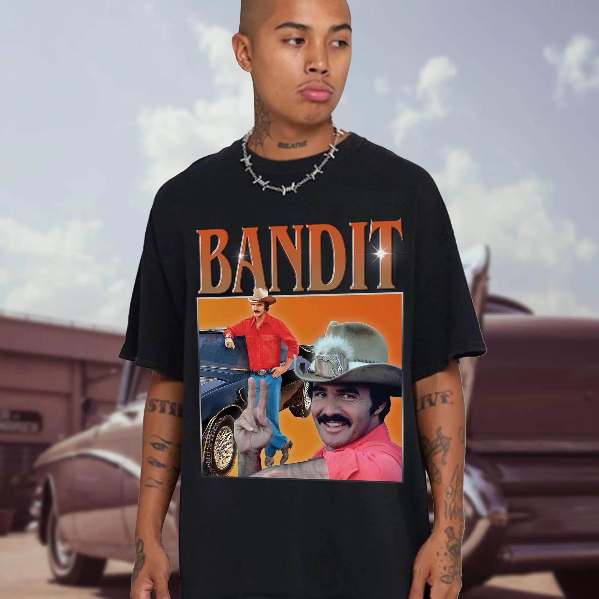 Vintage BandiT T Shirt Bo Darville Smokey and the Bootleg Movie Birthday