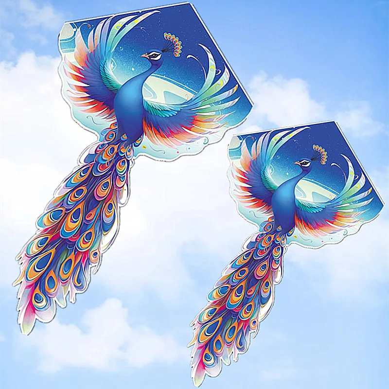 free shipping peacock kite drachen fliegen kinder outdoor games hand sanitizer flugdrachen large kite cerf volant enfants fun