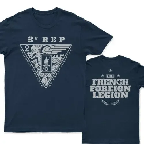 Légion Etrangère New Foreign Legion  French Special Forces New T - Shirt Black Shirt Tee Streetwear Tshirt New Popular Retro