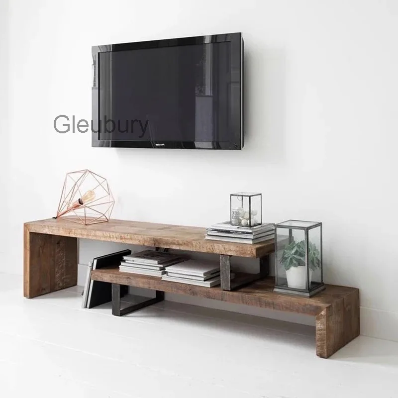 Sabi Vintage Tv Stands Classic Wabi Aesthetic Elegant Premium Tv Stands Textured Storage Rich Meubles De Maison Furniture Home