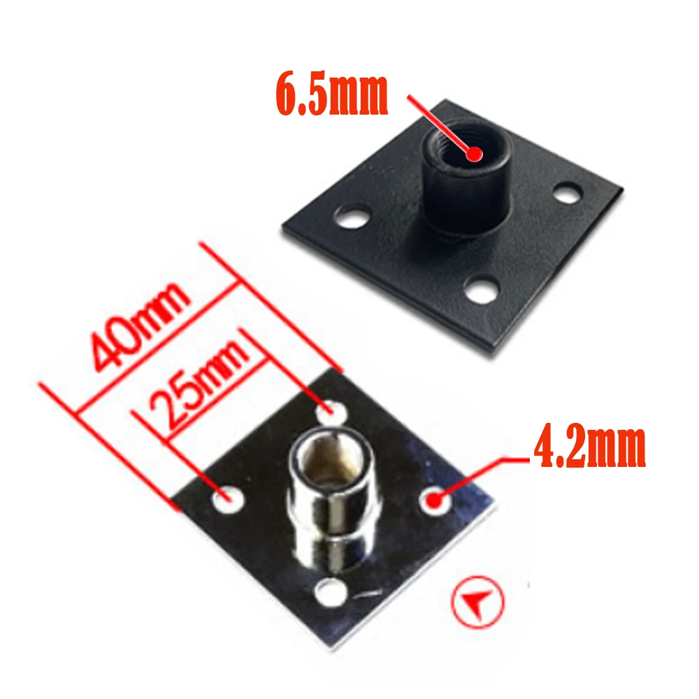 Lámpara LED de cuello de cisne M8/M10 exterior de 8mm y 10mm de diámetro, soporte Flexible con soporte, Base de plomería de metal, tubo de lámpara de lectura de 10-50cm