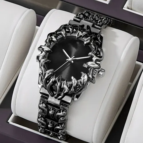 Imagen 1 del producto Reloj de hombre con forma de pata de diseño único para fiestas y fechas.