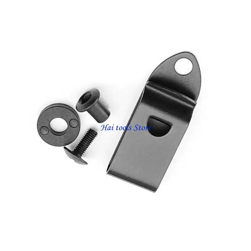 X37E Belt Clip For Waist Sheath Holsters with Screws Spare Parts 360 Degree Rotations Swivels Holder for Waist Sheath Making