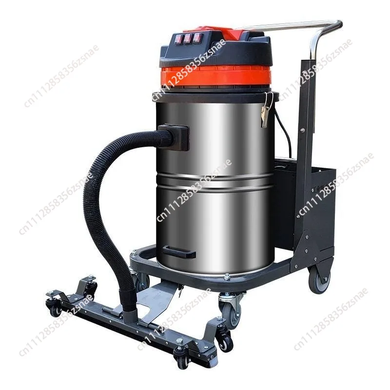 High Power Industrial Vacuum Cleaner, Strong Suction, Wireless & Plug-in, Explosion-proof for Factory Workshop Dust & Iron Dust