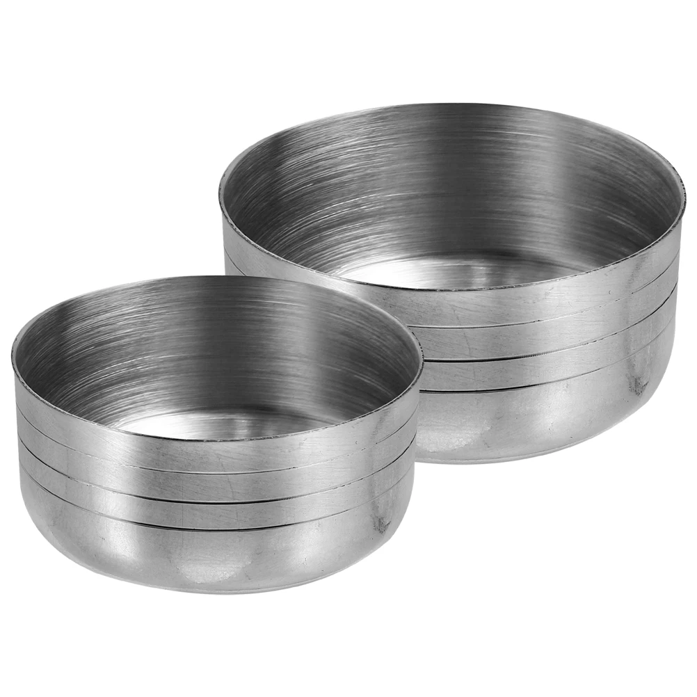 

2pcs Shaker Lid Stainless Steel Leakproof Bartending Supplies Milk Tea Accessories Cocktail Mixer Jar Lids Drink Tools