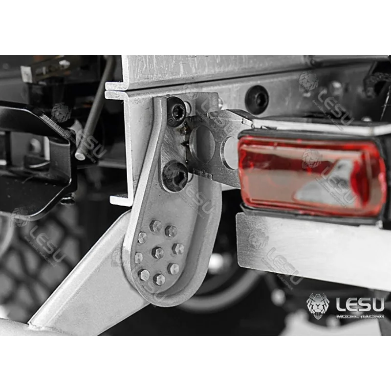 Metallteile für die hintere Stoßstange für 1/14 DIY Tamiya RC Traktor-LKW-Kipper-Modell-Anhänger Outdoor TH16607 LKW DIY Zubehör Spielzeug – Detail 7