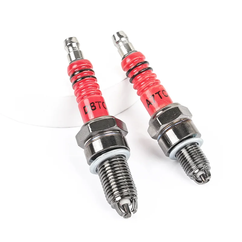 Applicable to GY6, CG 50, 70, 110, 125, 150CC motorcycles, off-road vehicles, D8TC, A7TC ignition systems and spark plugs