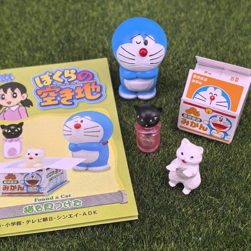 

RE-MENT Dorameon Time Machine House Blind Box: Наша секретная лавка-убежище, коллекционные миниатюрные игрушки, украшения, подарки для детей