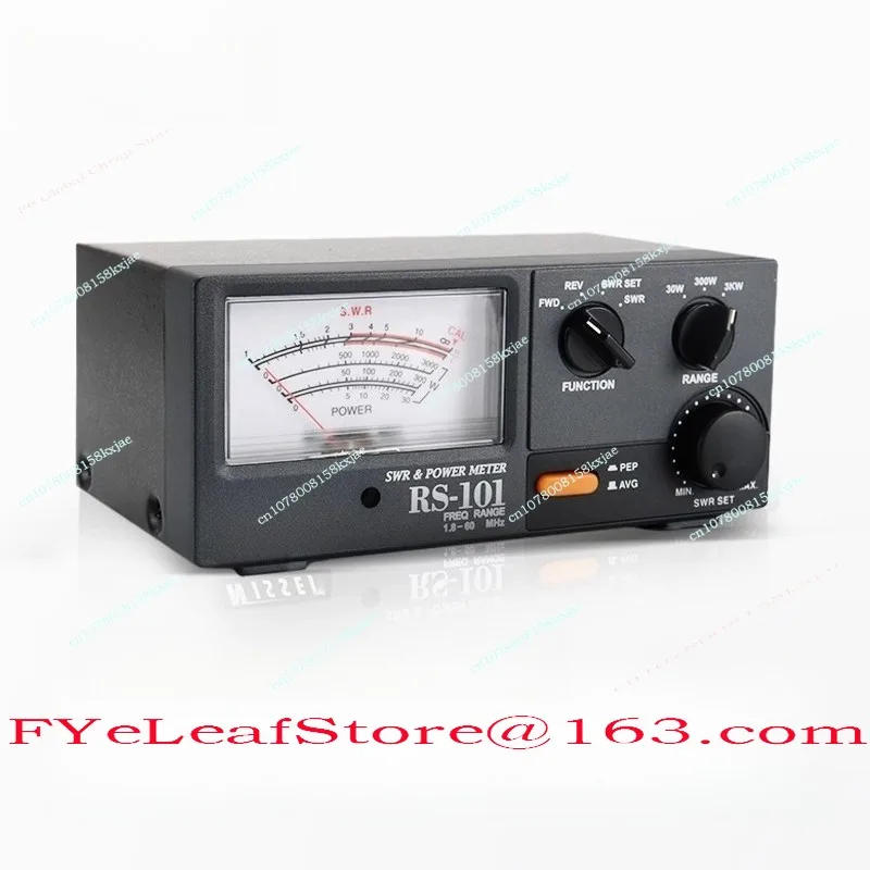 RS-101 1.8-60 Mhz 3KW Short Wave Standing Wave Meter Power  HF Pointer