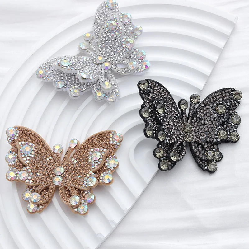 

Rhinestone Animal Butterfly Style Brooch for Women's High-end Luxury Accessories Pin Wedding Party Banquet Gift Chest Flower