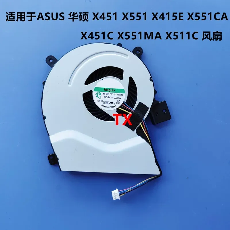 For ASUS x451 x451C x551 x551MA x511C x451MA Laptop Cooling Fan