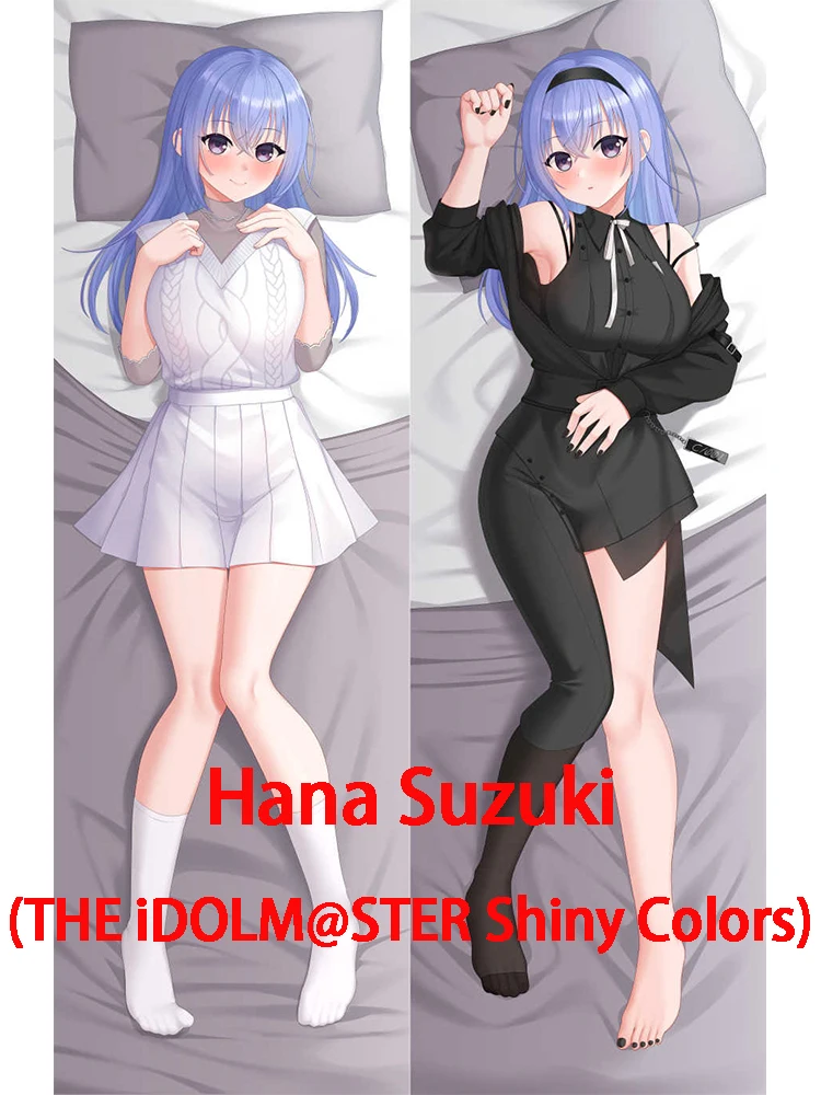 Dakimakura Hana Suzuki(THE iDOLM@STER Shiny Colors) Anime Body-style Pillow Cover Adult Cushion Pillowcase Customizable Patterns