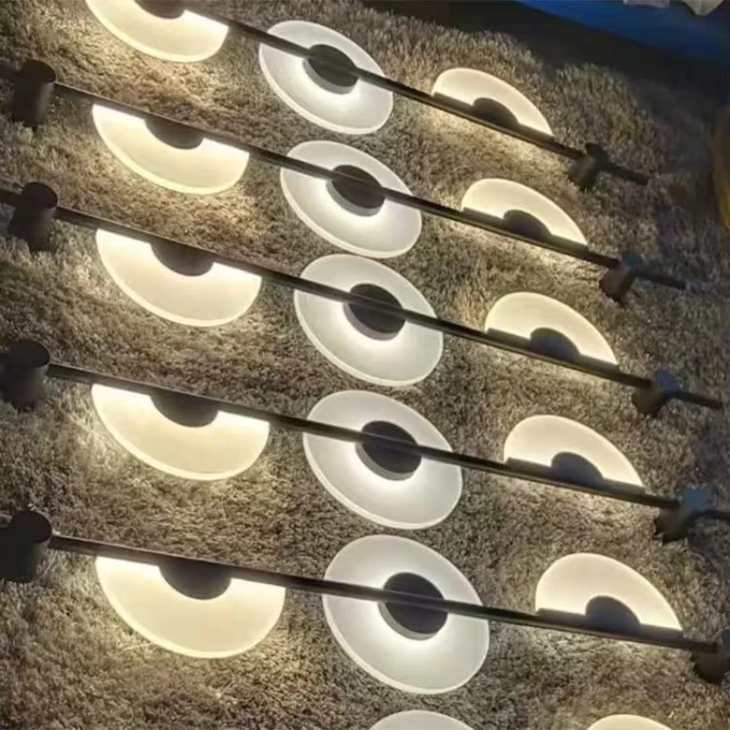 Post-modern customization Design  Diode Marble Wall Lamp Ring Led lustre Lights designer light Suitable for Office Living Room
