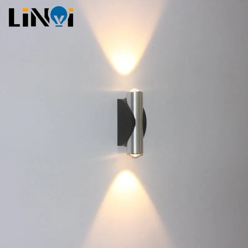 

Style Living Room Bedroom Decoration for Rail Project Light 2W 6W Ceiling Light Fixtures LED Wall Sconce Stair Luminary Party