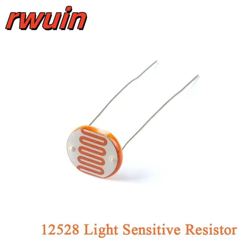 

20 шт./1 шт. GL12528 Светочувствительный резистор 12 мм Фоторезистор 12528 LDR Заменительное сопротивление GL12 Фоторезистор Набор предметов