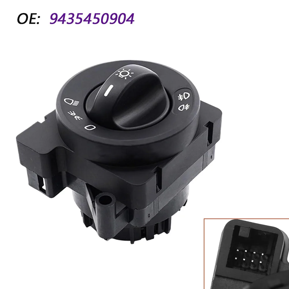 

Car Headlight Fog Lamp Light Control Switch Truck Parts for Mercedes Benz Actros Trucks 9435450904 A9435450904